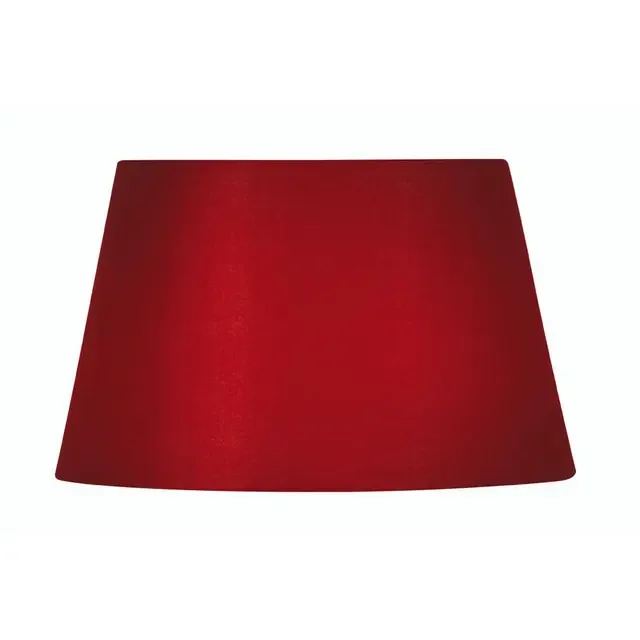 Cotton Drum Red 40cm Shade Only