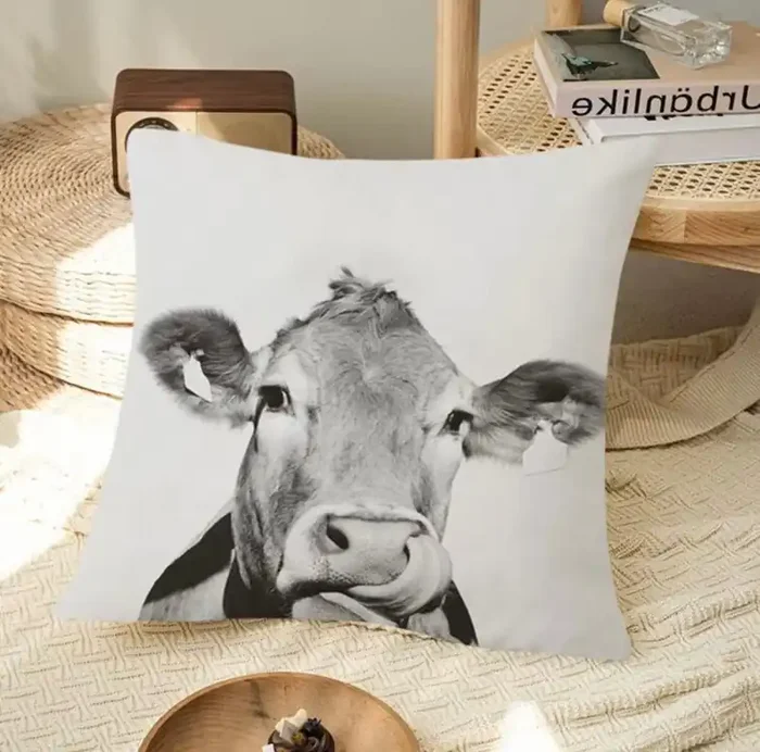 Cow Heavy Style Patio Cushion