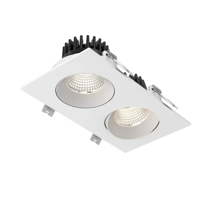 Dals Lighting GBR35-CC-DUO 3.5” 24W Double Regressed Gimbal Downlight Selectable CCT