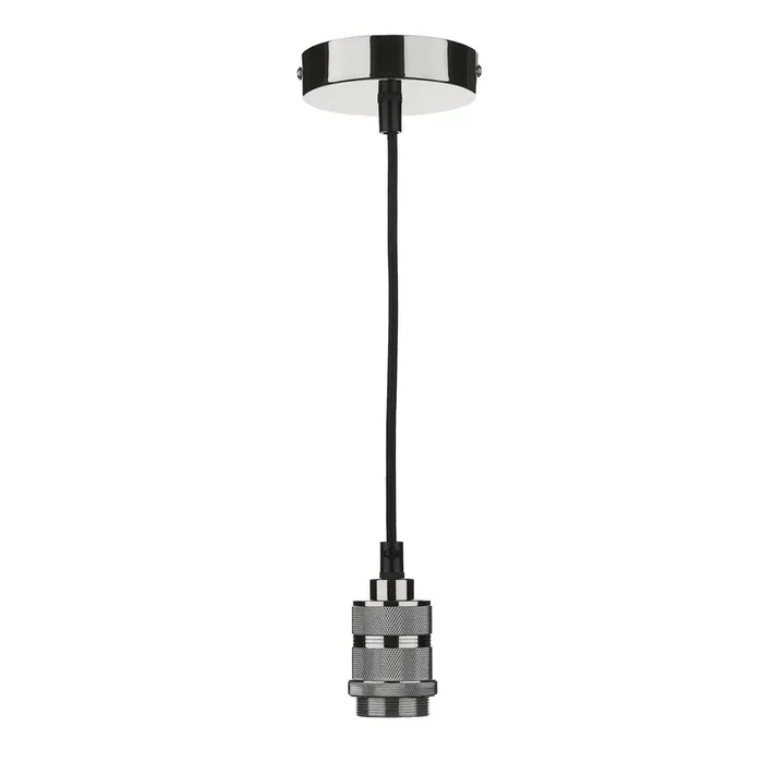 Dar Lighting 1 Light E27 Decorative Suspension Gun Metal • SP8667