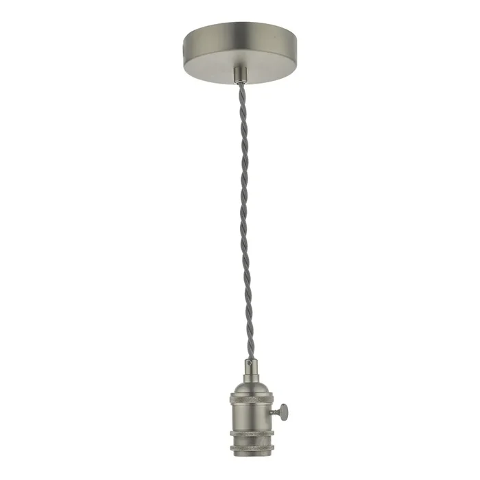 Dar Lighting Accessory 1 Light Antique Chrome E14 Suspension • SPB0161