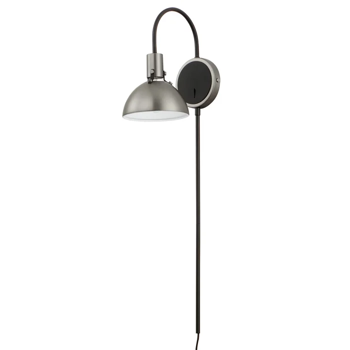 Dawn One Light Wall Sconce in Satin Nickel (16|12041SN)