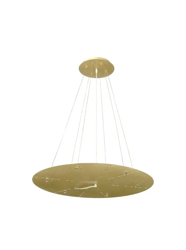 Deco Additions 800mm, Brushed Gold, 3m Universal Suspension c/w Power Cable For Lowering Flush Fittings, Max Load 40kg (SUITABLE FOR OUR RANGE OF PRODUCTS) • D0669