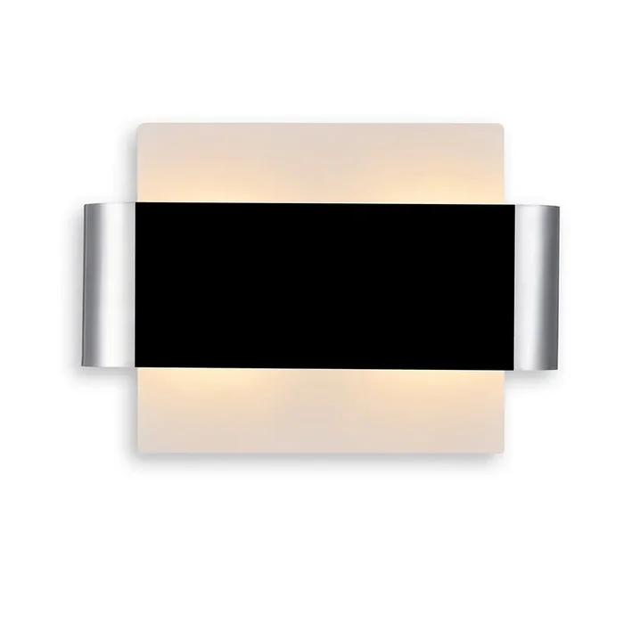 Deco Damo 2 Light G9 Flush Fitting, White Base With Polished Chrome Centre Band • D0378