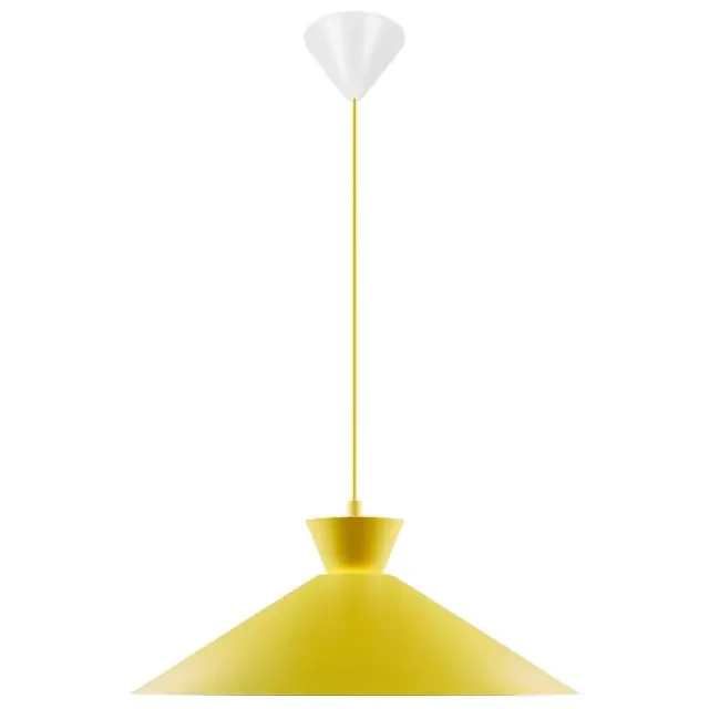 Dial Yellow 45cm Pendant Light