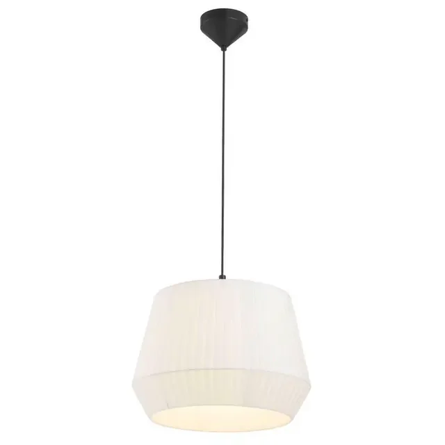 Dicte 40 White Single Pendant Light