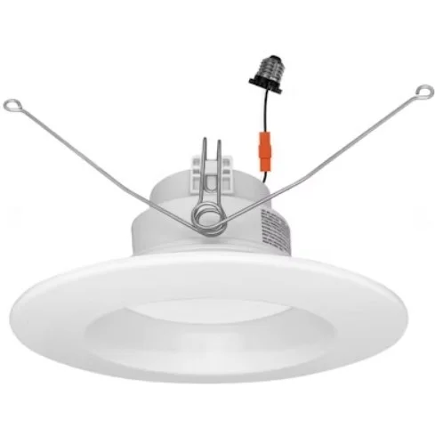 DISCONTINUED****EnVisionLED – LED-RDL-5/6-PC-CCT-WH-SM – 5/6″ Retrofit Kit Downlight: RDL-Line – 18/15/12W – 5-CCT 27/30/35/40/50K – 120V – White