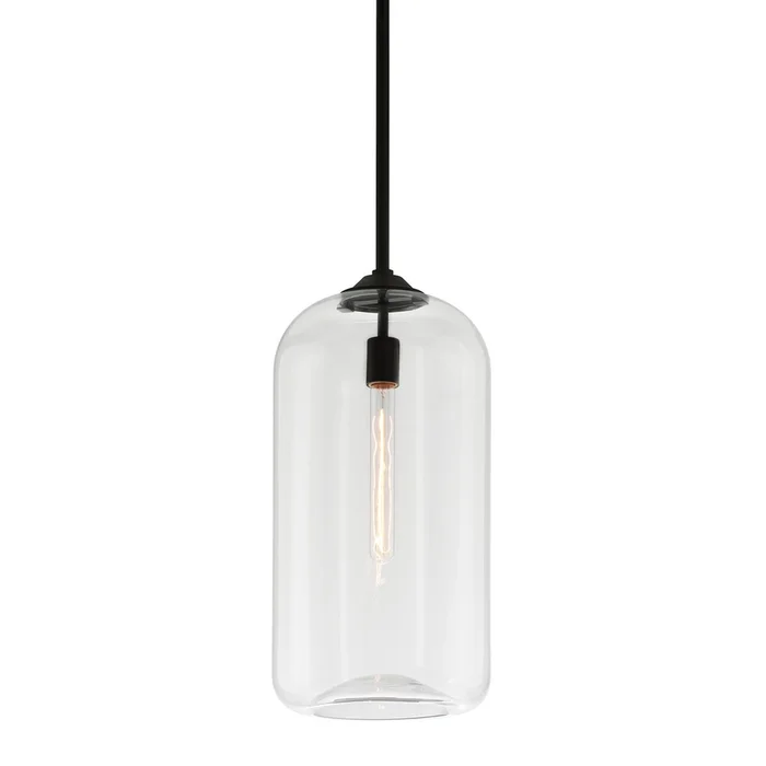 District One Light Pendant in Soft Black (67|F5562-SBK)