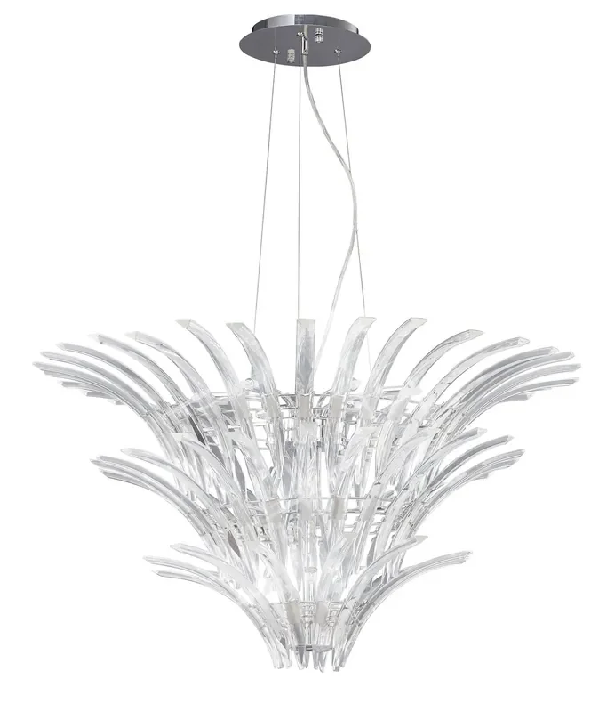 Diyas Sinclair Pendant 12 Light G9 Polished Chrome • IL50445