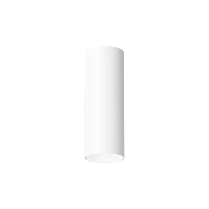 DMF Lighting DC4-SM-S-M-D-15-GA-0-00-00-40-WH-O-00-R 4″ Medium LED Cylinder Surface Mount, 1500 Lumens, 0-10V Dimming, 4000K, White