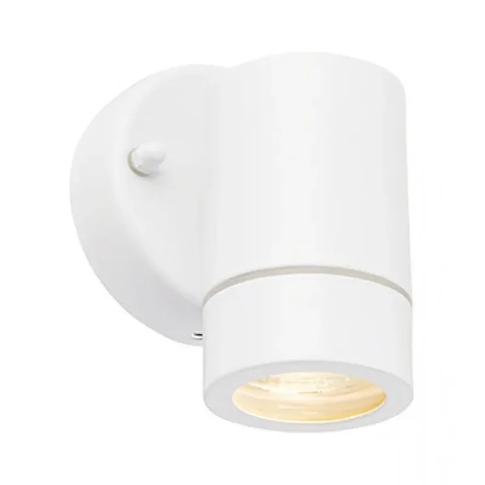 Down 1 light wall light – Gloss White (1419PAL75441)