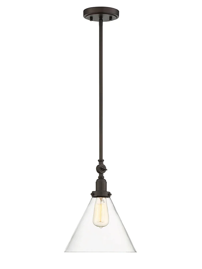Drake One Light Pendant in English Bronze (51|7-9132-1-13)