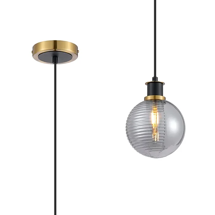 Duncan Single Pendant (Various Glass Options)