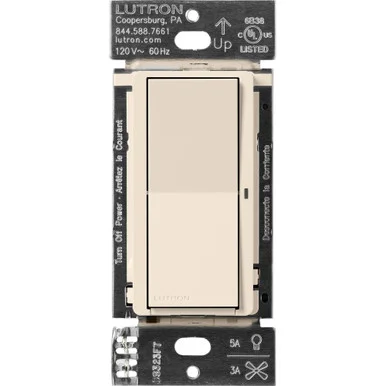 DVRF-5NS-LA Lutron Claro Smart Switch For Caseta Smart Lighting