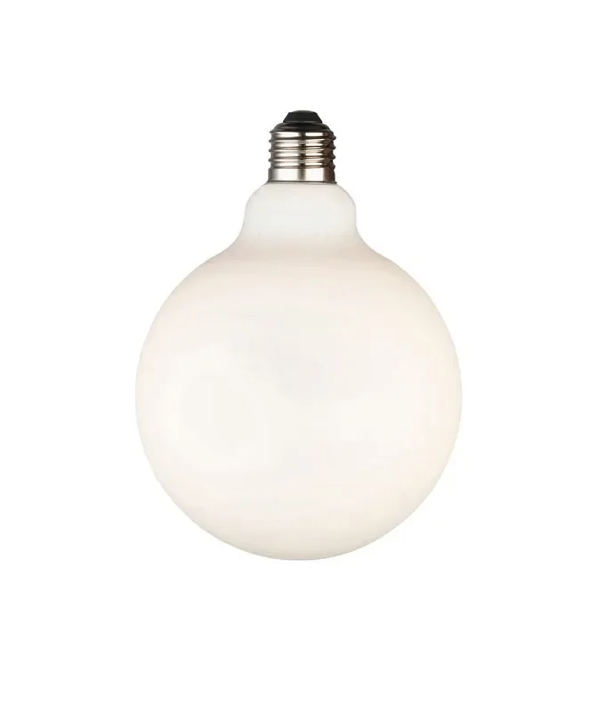 E27 12W Dimmable LED Opal Globe Filament Lamp 125mm