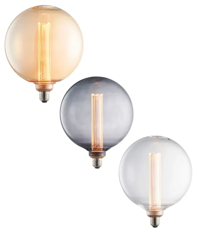E27 200mm Globe Lamp 2.8 Watt LED – 3 Options