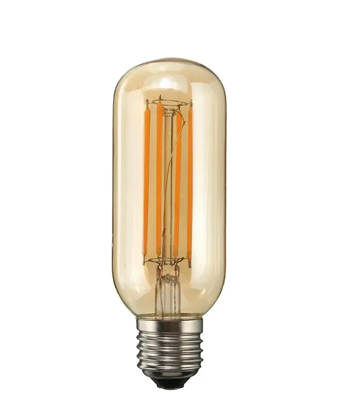 E27 4w Dimmable LED Tubular Tinted Lamp 110mm T45