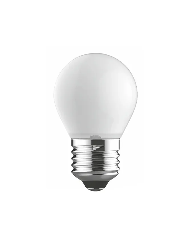 E27 Opal Golf Ball LED Lamp – Dimmable On Standard Rotary Wall Switch