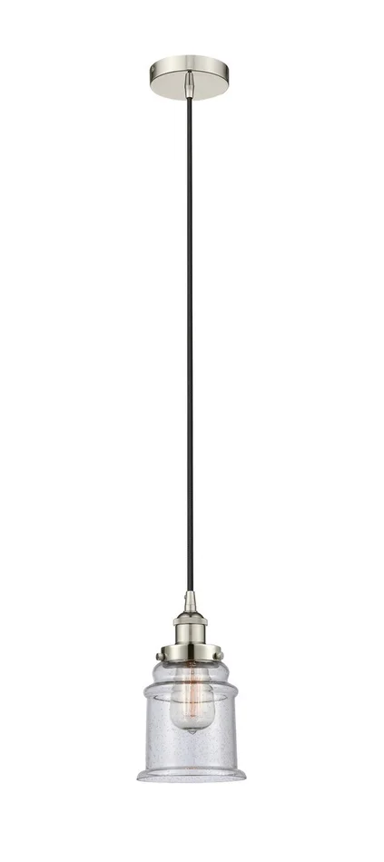 Edison LED Mini Pendant in Antique Brass (405|616-1PH-AB-G182-LED)