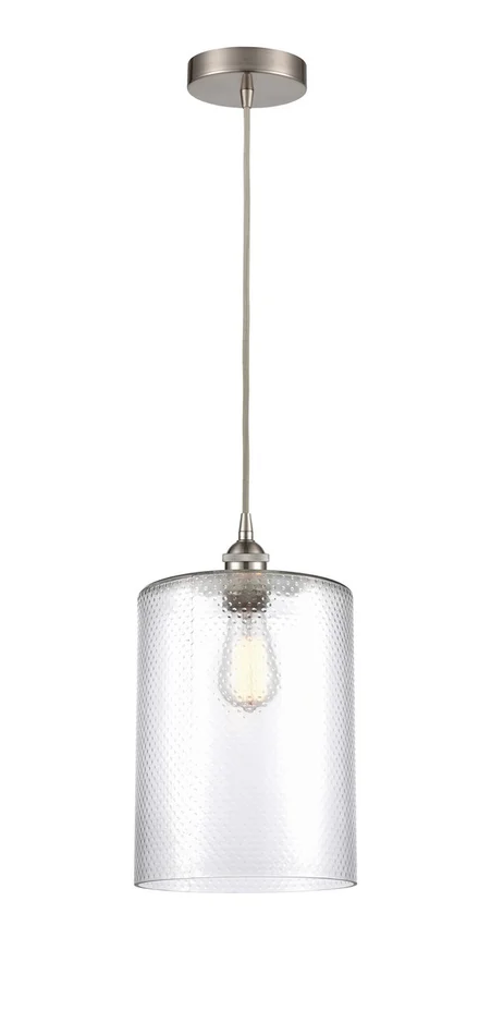 Edison One Light Mini Pendant in Brushed Satin Nickel (405|616-1P-SN-G112-L)