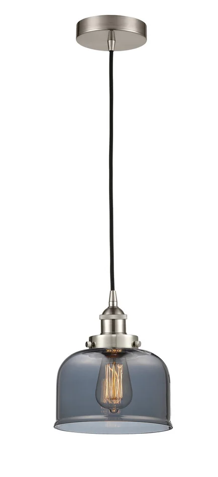 Edison One Light Mini Pendant in Brushed Satin Nickel (405|616-1PH-SN-G73)