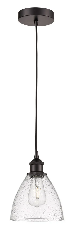 Edison One Light Mini Pendant in Oil Rubbed Bronze (405|616-1P-OB-GBD-754)