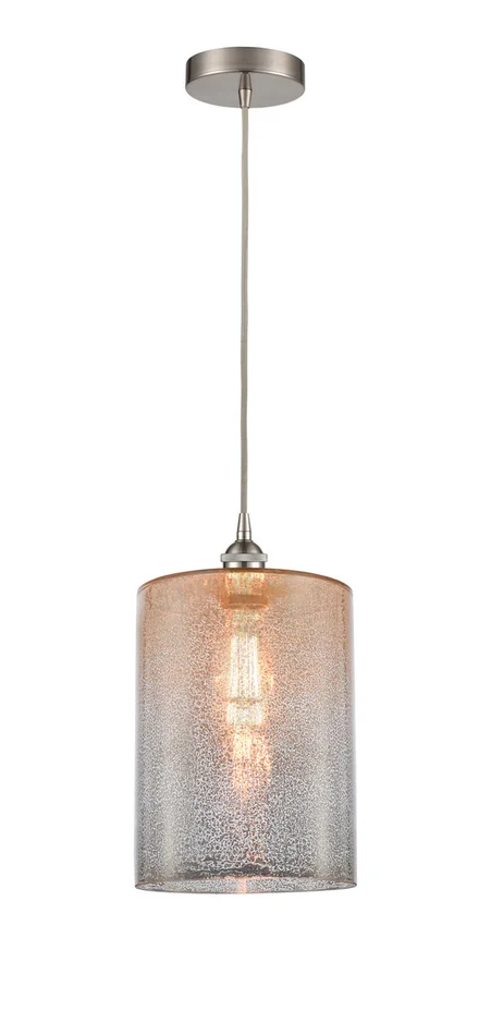 Edison One Light Mini Pendant in Polished Nickel (405|616-1P-PN-G111-L)