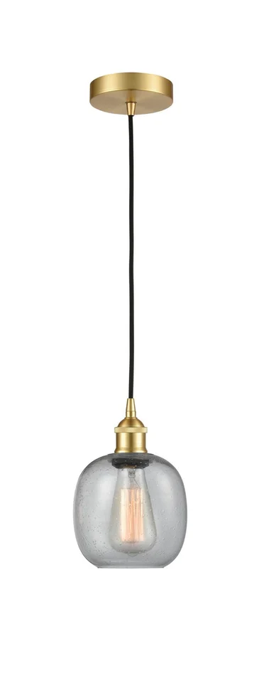 Edison One Light Mini Pendant in Satin Gold (405|616-1P-SG-G104)