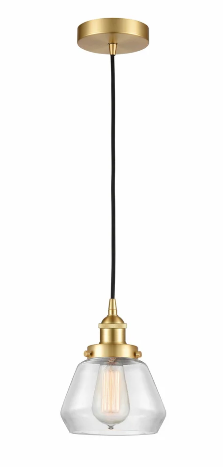 Edison One Light Mini Pendant in Satin Gold (405|616-1PH-SG-G172)