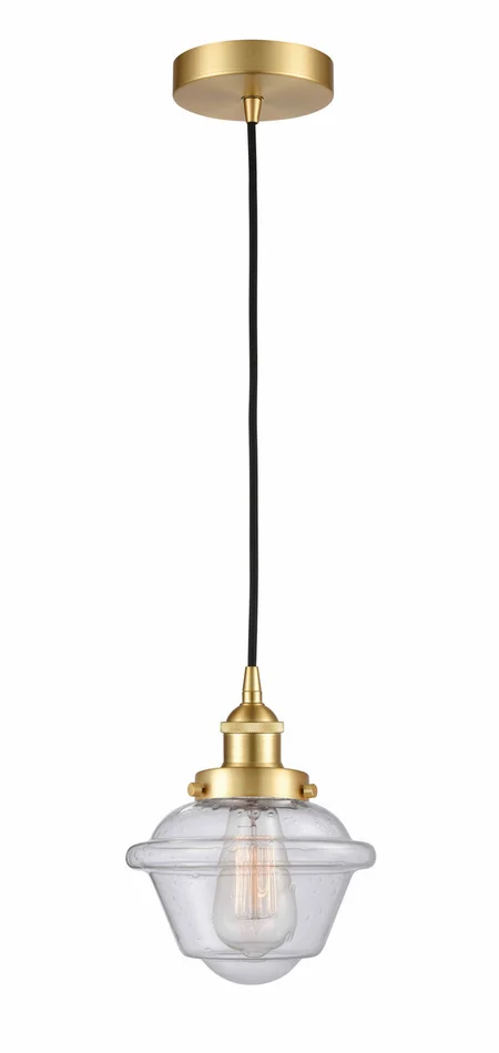 Edison One Light Mini Pendant in Satin Gold (405|616-1PH-SG-G534)