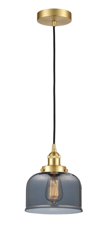Edison One Light Mini Pendant in Satin Gold (405|616-1PH-SG-G73)