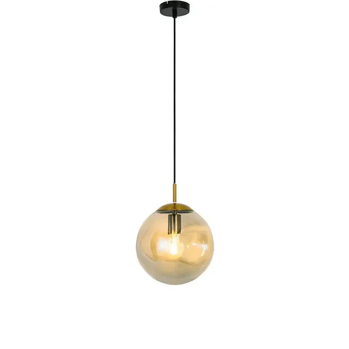 Edit Oscar Ceiling Pendant Light – Amber – Online Lighting