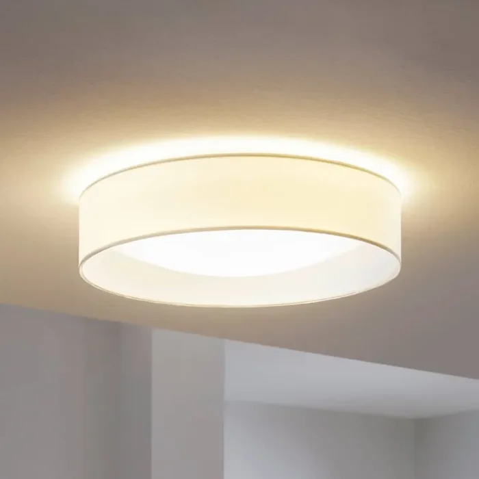 Eglo Pasteri Round White Ceiling Light 32cm LED