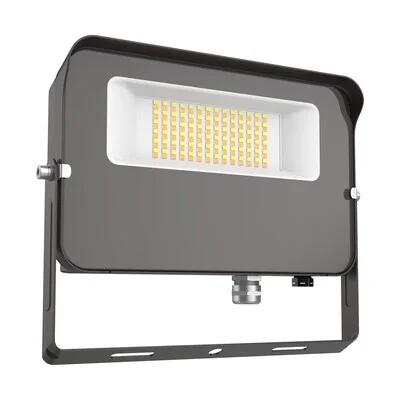 EiKO 12335 – FL2/50W/7FCCT/UD/Y/PC – LED Floodlight – 50W – Selectable CCT 30/40/50K – Yoke Mount