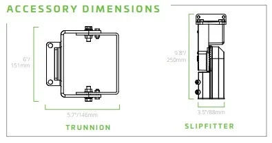 EiKO 12535 – BOX/TRACC – Box Trunnion Accessory