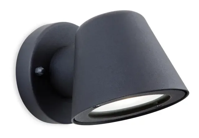 Elan Black IP44 LED Wall Light