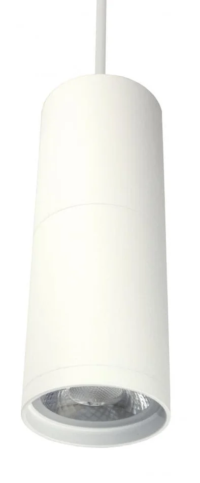 Elco 120V 18W 3″ LED Diecast Aluminum Pendant with 3CCT Switch – White Finish (Optional Snoot)