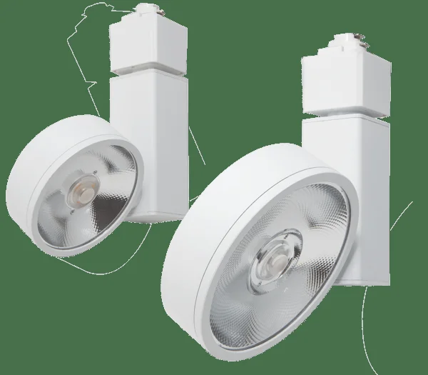 Elco 12W/17W LED Trilene Track Fixture with 3CCT Switch – Multiple Finishes