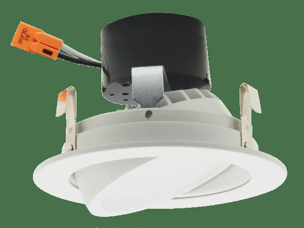 Elco 4″ 9W LED Adjustable Gimbal Insert with 5-CCT Switch