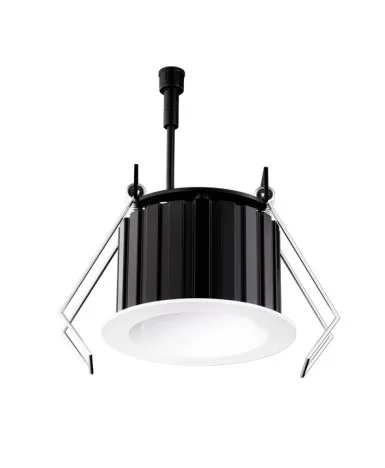 ELCO E1AK02F40BZ – 1″ Round Recessed Architectural Oak Downlight – 8W – 4000K – 1,000LM – Flood – Bronze/Bronze