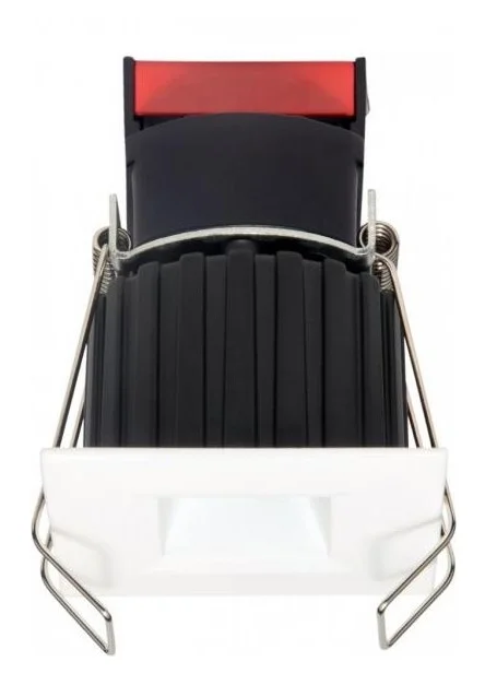 ELCO E1L12WFSDBZ – 1″ Square Recessed Oak Downlight – 6.1W – 12V AC – SunsetK – Dimmable – Wide Flood – Bronze/Bronze