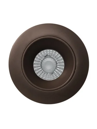 ELCO E2L10F30BZ – 2″ Round Reflector Teak LED Light Engine – 10.5 to 12.5 Watts – 3000K – 38 Deg – Bronze/Bronze