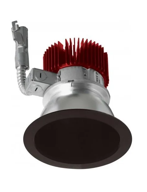 ELCO E410L1230B2 – 4″ Reflector LED Light Engine Trims – ELCO Laurel System – 12.8W – 3000K – 60 DEG – GEN 2 – Black/Black