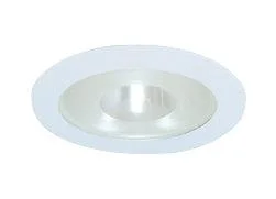 Elco EL1415 4 Low Voltage Adjustable Shower Trim with Frosted Pinhole Lens – White