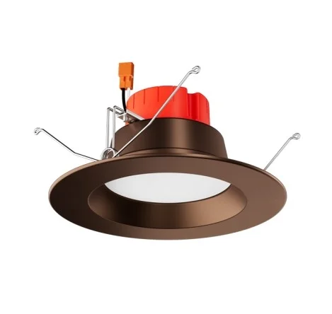 ELCO EL615SDBZ – 5″/6″ Sunset Dimming LED Reflector Insert – 10W – SunsetK – 120V – Dimmable – Bronze/Bronze