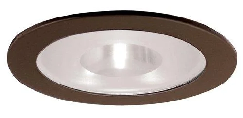 Elco EL915 4 Shower Trim with Frosted Pinhole Glass – Bronze Ring