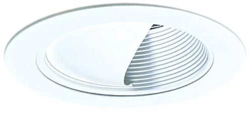 Elco El992W 4″ Wall Wash Baffle Trim