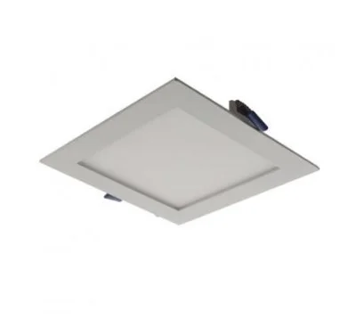 ELCO ERT66130W – 6″ Ultra Slim LED Square Panel Light – 12W – 3000K – White