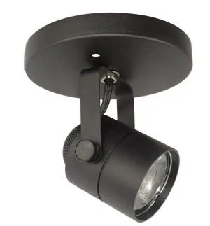 ELCO Lighting 120V ET579L35B LED Cleat Monopoint Track Fixture 10W 3500K 760 lm Black Finish