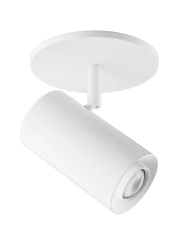 Elco Lighting E25MW-0727-FC 2″ Sylo™ Monopoint with Koto™ Focus Module, 770lm, Adjustable Beam Angle 18°-50° – White Finish